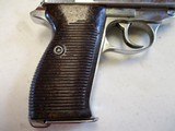 German P38 P 38 By Walther AC44 Code, Nickel Finish - 20 of 25