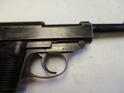 German Walther HP P38 Early With High Gloss Blue, NICE! - Image 13 of 25