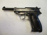 German Walther HP P38 Early With High Gloss Blue, NICE!