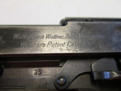 German Walther HP P38 Early With High Gloss Blue, NICE! - Image 5 of 25