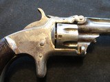 Smith & Wesson Model 1, Third Issue, 22 Short, 3 3/16" Nickel 1868-1881 - 3 of 13