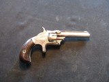 Smith & Wesson Model 1, Third Issue, 22 Short, 3 3/16" Nickel 1868-1881 - 1 of 13