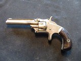 Smith & Wesson Model 1, Third Issue, 22 Short, 3 3/16" Nickel 1868-1881 - 10 of 13