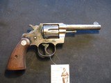 Colt Army Special, 38 S&W, 6 shot, 5" blued, Made 1913 - 1 of 15