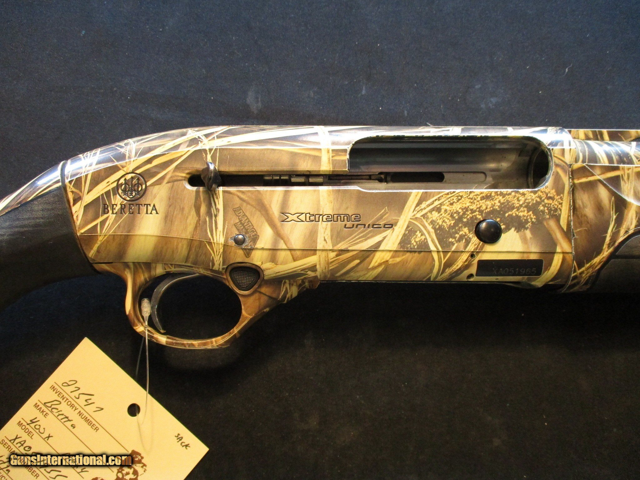 Beretta 400 A400 Xtreme, Max 4 Camo, 12ga, 3.5" 30" HP Chokes