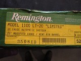 Remington 1100 LT-20 Youth "Limited" 20ga, Mod, Vent Rib, CLEAN - 2 of 20