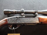 Remington 742 Woodsmaster Deluxe, 30-06 Engraved, Nice! - 1 of 25