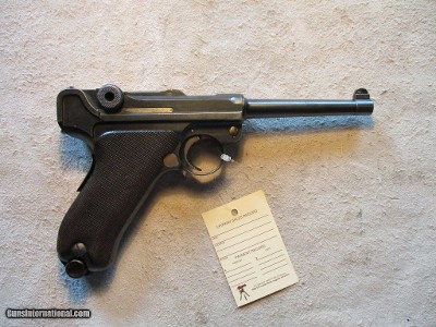 DWM Luger, American Eagle 30 Luger, Clean classic pistol!