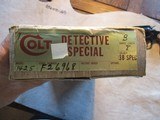 Colt Detective Special, 38 Special, 2" Blued, 1964 - 2 of 11