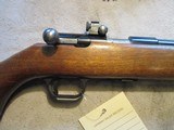 Browning T-Bolt, 22LR, 21", Made in Belgium, 1966, Peep Sight - 1 of 16