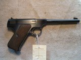 Colt The Woodsman 22LR, 6.5" barrel, 1941 - 1 of 10