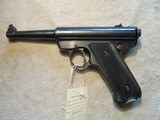 Ruger Standard 22 Pistol, pre Mark 1, 22LR, 4.5" barrel, 1973 - 7 of 9