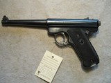 Ruger Standard 22 Pistol, pre Mark 1, 22LR, 6" barrel, 1967 - 8 of 10