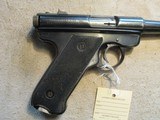 Ruger Standard 22 Pistol, pre Mark 1, 22LR, 6" barrel, 1967 - 3 of 10