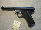 Ruger Standard 22 Pistol, pre Mark 1, 22LR, 4.5" barrel, 1981 - 8 of 10