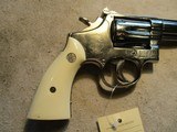 Smith & Wesson 17 No dash, 22LR, Nickel plated, 6", Ivory Grips - 7 of 14