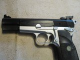 Browning 9mm 2 tone finish Hi High Power Case Made in Belgium 1993 - 12 of 12