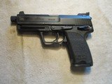 H&K Heckler & Koch USP Tactical, 9mm , used in case, clean! - 9 of 11