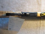 Browning BL-22 BL 22 Grade 2 Maple stock Gloss blue, 22lr, 20" NIB - 11 of 19