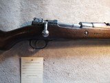 Mauser 98K 1909 Argentina, 7.65x53, 22" Mountain carbine W Bayonet - 1 of 19