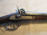 Belgium German Black Power Muzzle Load 16ga Shotgun, late 1800
