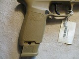 Sig P320 M17, Coyote Tan, 9mm, New in case 320F-9-M17-MS-2M - 4 of 12