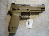 Sig P320 M17, Coyote Tan, 9mm, New in case 320F-9-M17-MS-2M - 1 of 12