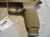 Sig P320 M17, Coyote Tan, 9mm, New in case 320F-9-M17-MS-2M - 11 of 12