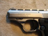 Phoenix Arms HP22A, 22LR, stainless, new in box - 3 of 7