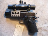 Colt 1911 National Match, Pre Gold Cup, made 1957 With scope! - 5 of 11