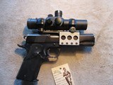 Colt 1911 National Match, Pre Gold Cup, made 1957 With scope! - 1 of 11