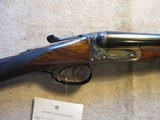 J. Wilson & Son English Side by Side 28ga, 28" barrels, Double trigger, SK/LM, Clean! - 1 of 20