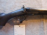 Joseph Winkler Ferlach Austrain German Combo Cape Hammer Rifle, 16ga