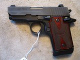 Sig P938, 9mm, used in case, 3 factory mags, looks new! - 7 of 9