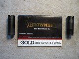 Browning Gold Sporting, 12ga 30
