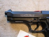 Chiappa M9 M9-22, 22LR, 10 round mag x 2, new in case 401.074 - 2 of 7