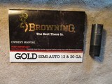 Browning Gold Sporting, 12ga 30" Painted Purple wood 2000 Limited Run - 2 of 19