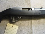 Ruger 10/22 Carbine, 1998 Boar Oar Zytel stock, Stainless synthetic 01134 - 1 of 18