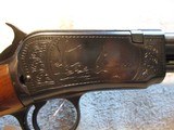 Winchester 62 62A, 22LR, 23", 1947 Engraved by Pauline Muerrle - 19 of 20