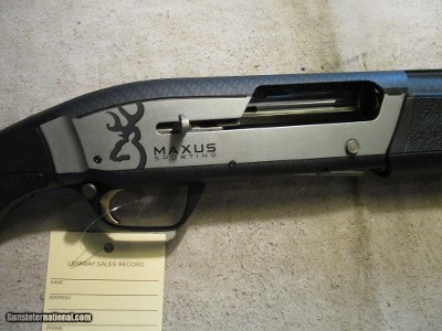 Browning Maxus Sporting Carbon Fiber, 12ga, 28
