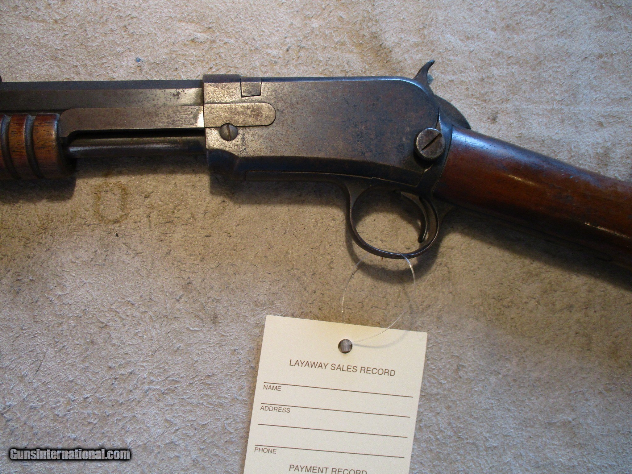 Winchester 1890 90, 22 LR, 24" octagon barrel, Late clean up Rifle
