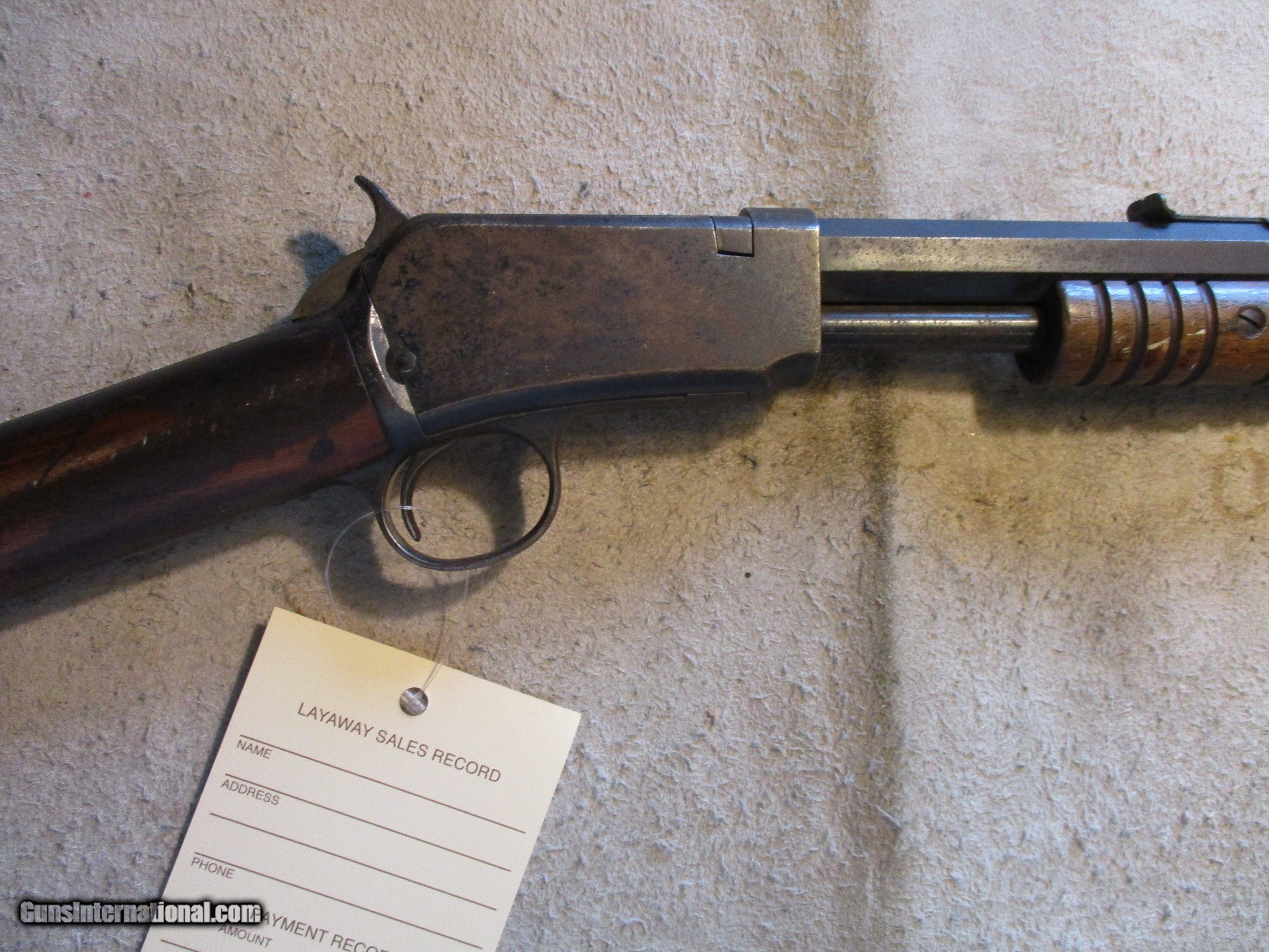 Winchester 1890 90, 22 LR, 24" octagon barrel, Late clean up Rifle