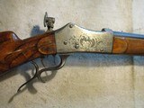 Schutzen rifle by M G Krindl, 36 Caliber martini action, Octagon - 1 of 23