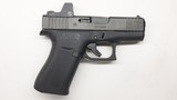 Glock G43X 9mm with Red dot scope, cased PX4350201 - 1 of 8