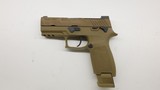 Sig Sauer P320 M18 Coyote 9mm, 3 mags, like new in case - 6 of 8