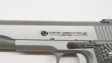 Colt 1911 Custom Competition Stainless Custom Shop, 45 ACP o1070CS - 2 of 8