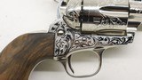 Colt SAA Custom Shop Nickel C Expert Engraved Turkish Grips - 10 of 16
