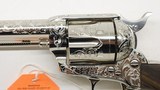 Colt SAA Custom Shop Nickel C Expert Engraved Turkish Grips - 4 of 16