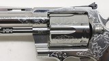 Colt Anaconda Factory Hand Engraved B, 44 Mag 4.25