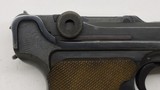 Luger Mauser P08 BYF 42, 9mm, Nazi Marked Black Widow Collector! - 4 of 19